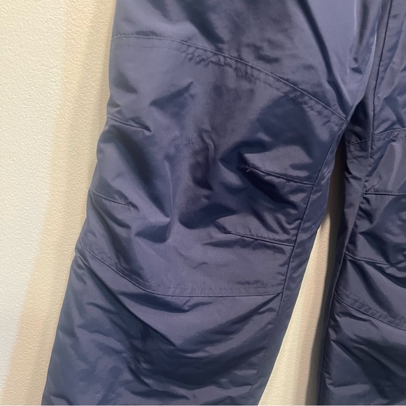 Lands End Youth Squall Grow-A-Longs Ski Snow Pants Blue Sz 12 Flex Knee Zip Leg - Picture 4 of 12